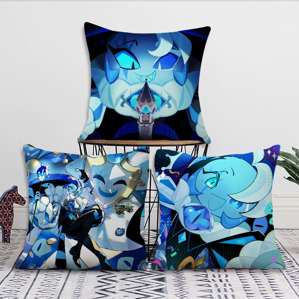 C-Cookie Run K-Kingdom Наволочка для подушки Shadow Milk Cookie Гостиная Изголовье Офис Спальня Подушка Диван Подушка для сна