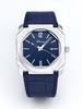 Luxury Simple Dial Men Leather Watch Octagonal Analog Business Daily Wear Wrist Watch