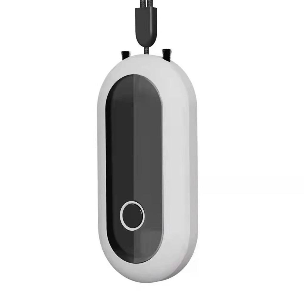 Освежитель воздуха, носимый электронный ионизатор, перезаряжаемый, шейный, 1200 Вт/см³, малошумный генератор отрицательных ионов, внутренний смог для автомобиля