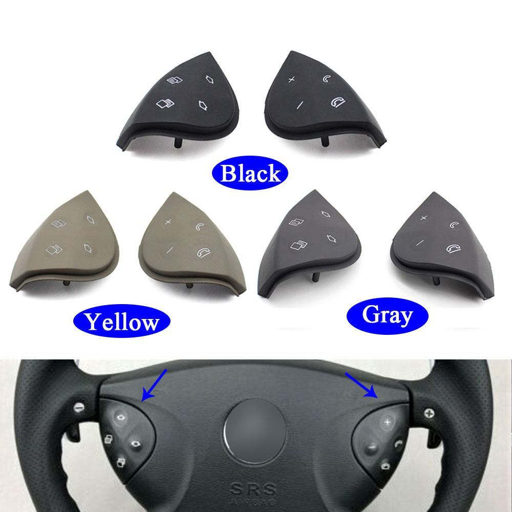 Многофункциональная кнопка управления рулевым колесом автомобиля LHD RHD, чехол для ключей для Mercedes Benz E Class W211 E300 E320 E350 E400