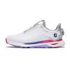 Обувь для гольфа FootJoy WO Pro SLX Boa см 3E Женская Белая/Фиолетовая 23.5