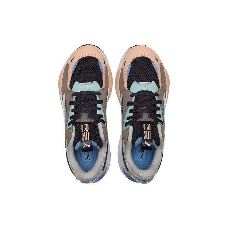 Puma Rs-Z Модный тренд Амортизация Нескользящие Износостойкие Низкие Повседневные Кроссовки для Бега Унисекс Кроссовки Черный Розовый Синий 381640-02