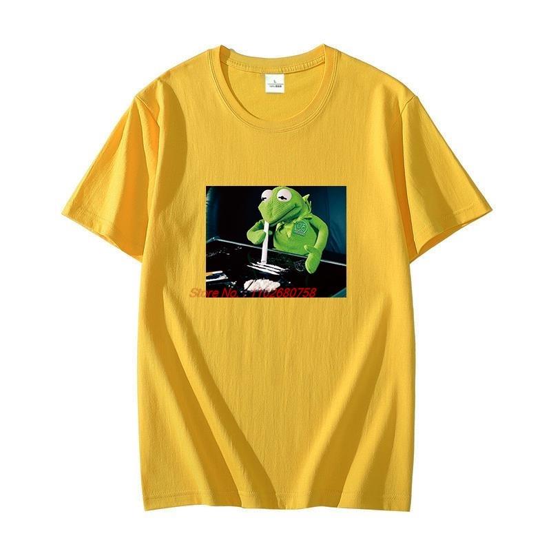 Funny Frog Fashion Graphic T Shirts Cotton New In Tops And Tshirts Summer Tops Tshirt New Arrival Goods Printed Tshirt
