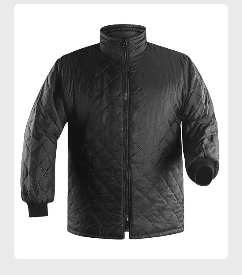 Светоотражающее зимнее дождевик для дорожной службы - Толстая подкладка для защиты от холода