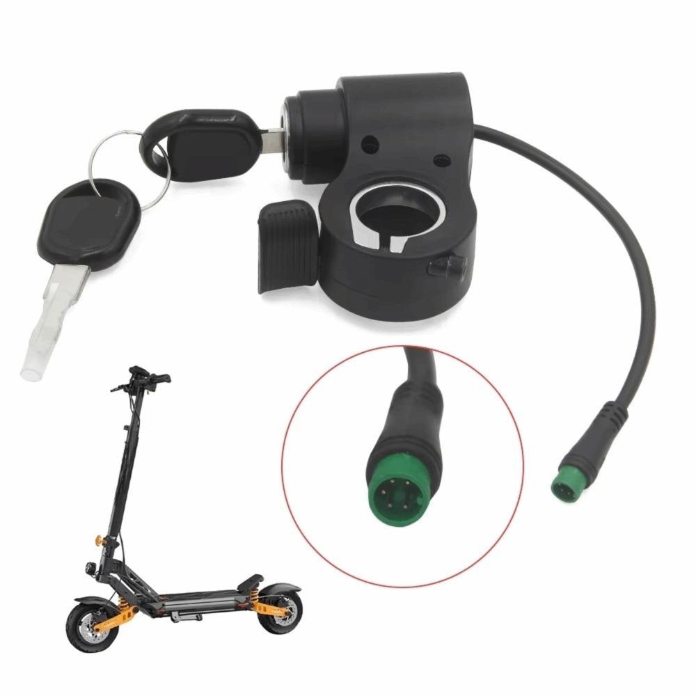 Plastic Thumb Throttle Key Lock Scooter Accelerator for KUGOO KukirinG2 Pro/G2 Max Handlebar Repair