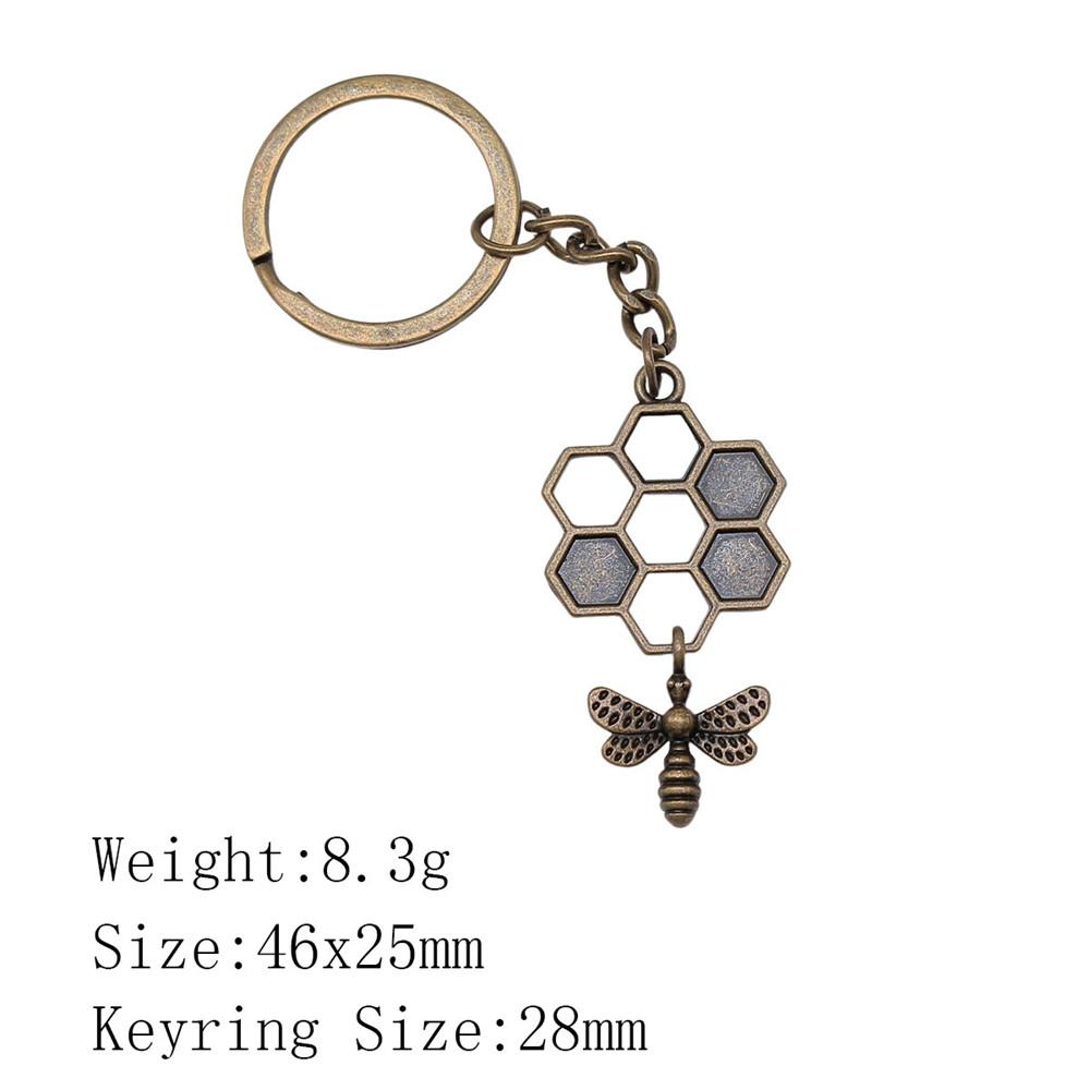 Рождественские украшения Автомобильный брелок Пчела Бабочка Брелок Дешевые вещи Детский брелок