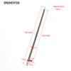 SNDHEATER 6,6 мм*430/435/440/445/450 мм Нагревательный элемент для электрической духовки с круглым металлическим листом путем отжига 220 В 400 В 2 шт./лот