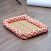 Summer Cool Wave Pet Mat Mat with Edge Square Kennel for Small Dogs Teddy