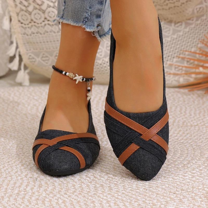 Spring Summer Breathable Comfortable Flat Shoes Anti Slip Soft Soled Women's Shoes Casual Shoes