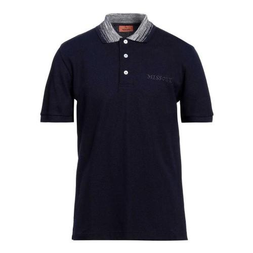 Missoni Mens Short-Sleeved Polo Shirt