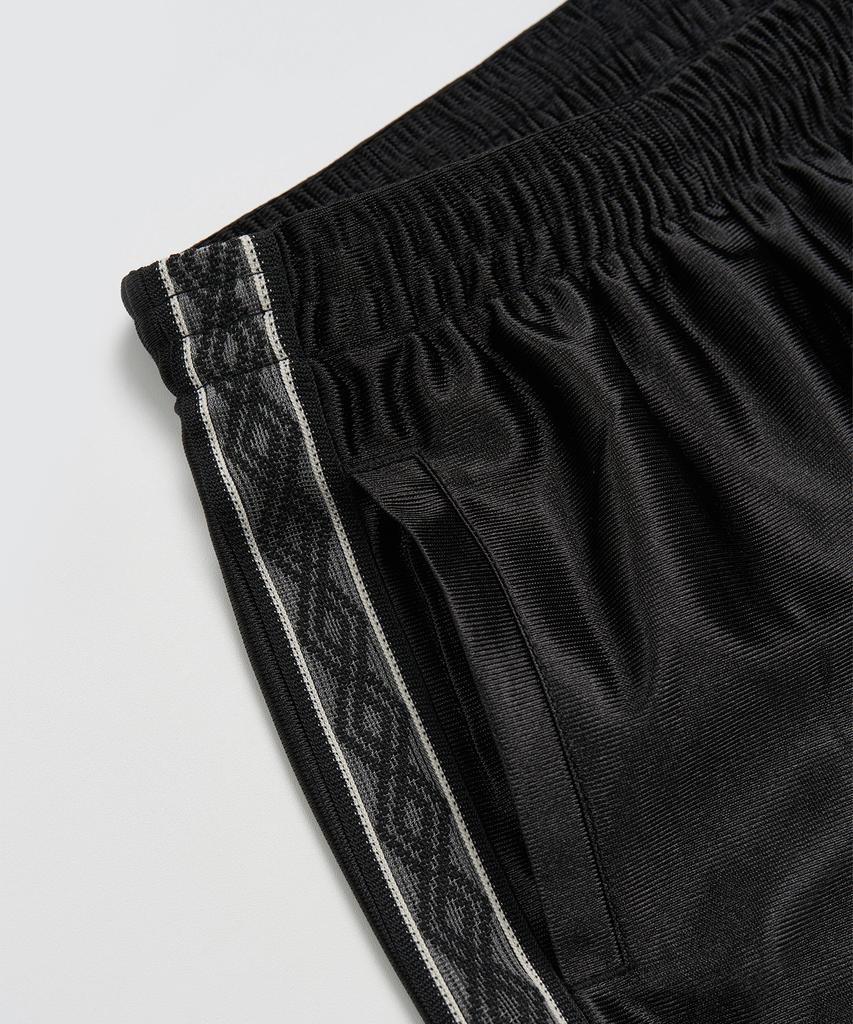 TOFFEE WOMEN W Glossy Track Training Pants (Black)