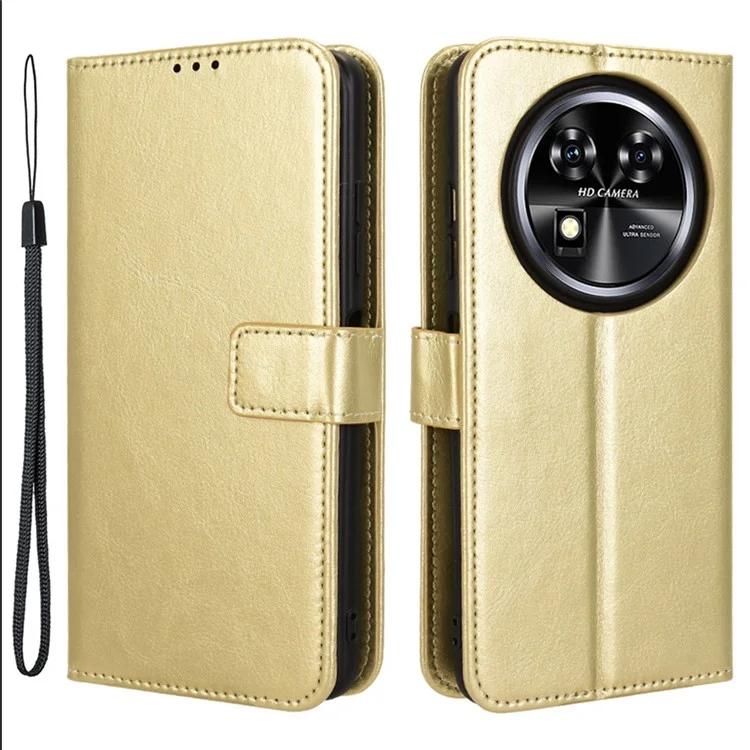 Для Oukitel C37 чехол-кошелек из искусственной кожи чехол для телефона Crazy Horse Texture