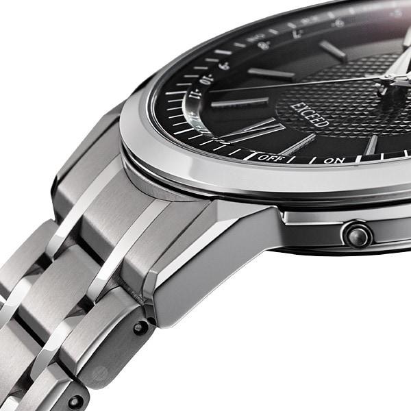 Citizen CB1140-61E ( Смотреть EXCEED Eco-Drive радиоуправляемый прямой полет) Круглые часы, серебро
