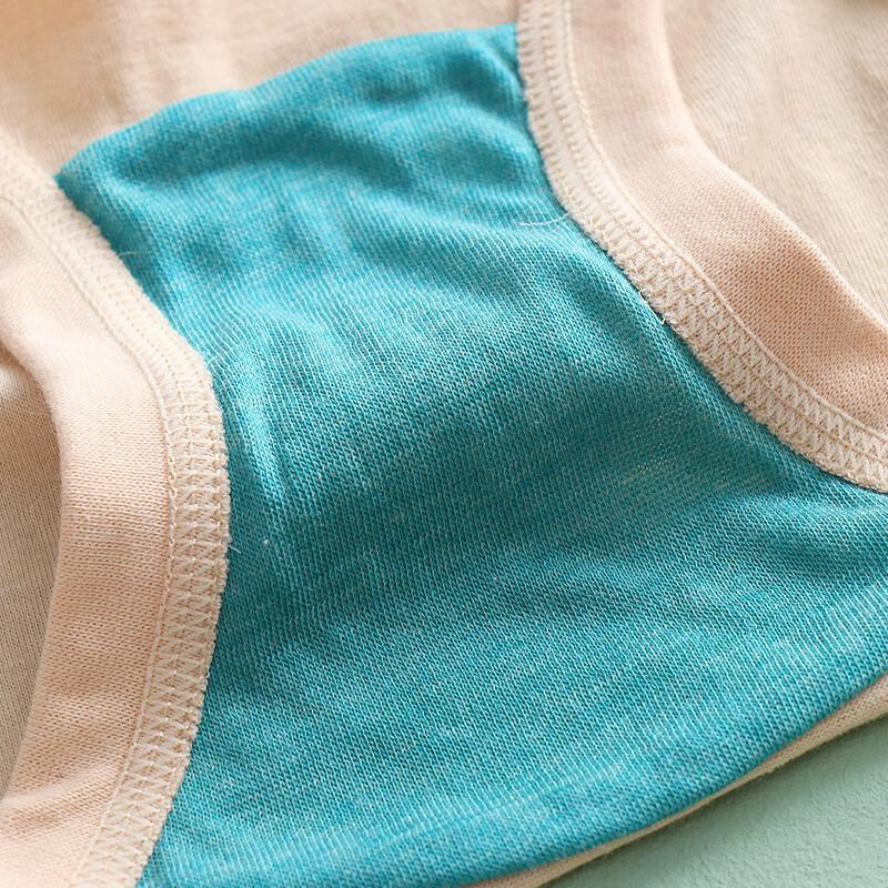 AB Женские хлопковые антибактериальные трусы с высокой талией, 3 шт.