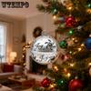 WTEMPO Silver Jingle Bells for Crafts Christmas Tree Large Hanging Bell Pendents Christmas Craft Bells Ideal for DIY Festival Home Decorations