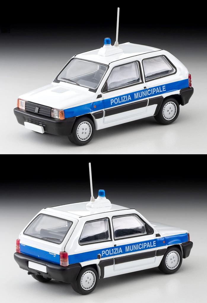 TOMYTEC Tomica Limited Vintage Neo Fiat Panda Patrol Car Полный продукт 318323 1/64 LV-N240a