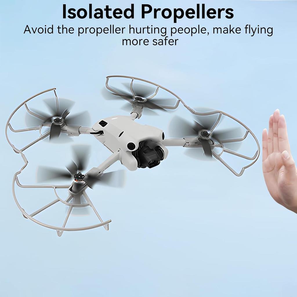 Propeller Guard for Mini 4 Pro Quick Release Removable Prop Blade Protector Compatible with DJI Mini 4 Pro Accessories