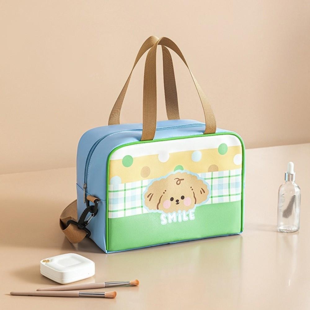 PU Gym Storage Bag Portable Toiletry Storage Bag Cute Crossbody Gym Bag Travel