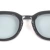 Отличные солнцезащитные очки MOSCOT DAHVEN Eyewear Черные с синими линзами мужские Б/У