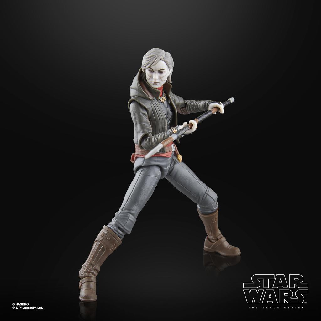 Hasbro Звездные Войны Черная Серия Ночная Ведьма Звездные Войны Выживший Премиум Коллекция 15см Фигурка Действия Аутентичная Меррин, Джедай G1560,