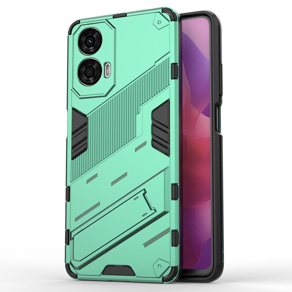 Для Motorola Moto G24 4G Чехол PC+TPU Противоударный Чехол для Телефона с Подставкой