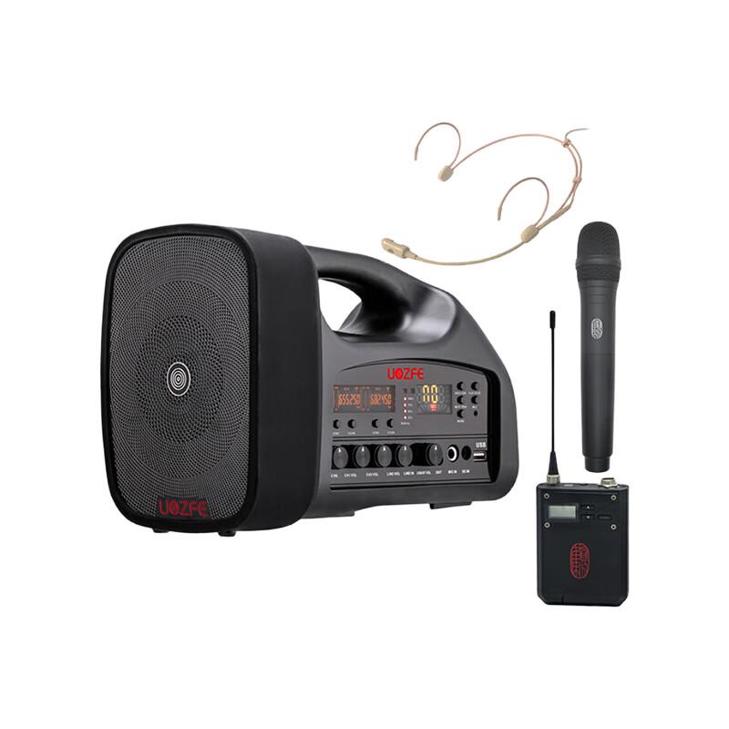 UOZFE U9-X2 Wireless Portable Amplifier & Bluetooth Speaker CN plug (adapter included)