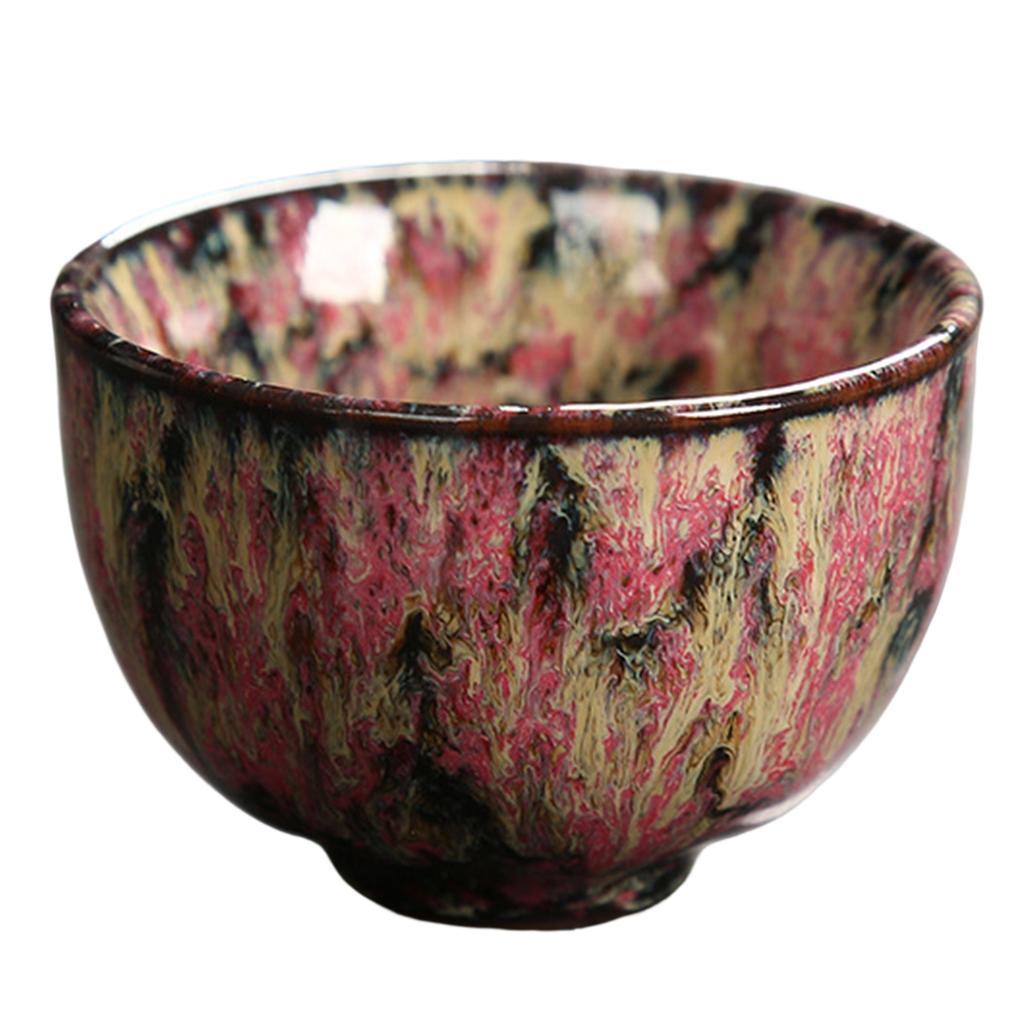 60ml Chinese Tea Cup Kiln Transformation Chinese Ceramic Fu Tea Teacup Household Afternoon Teacups