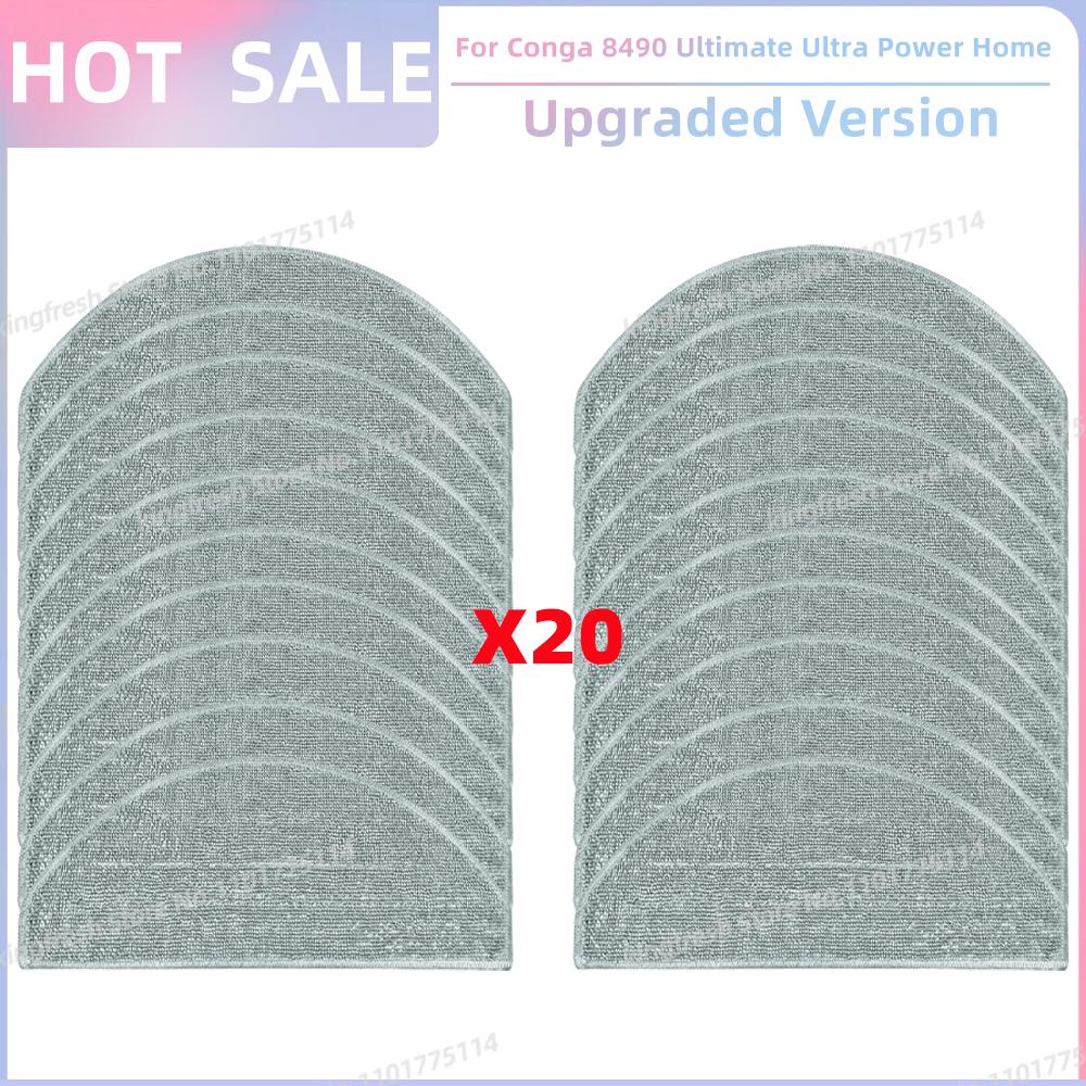 Подходит для ( Cecotec Conga 8490 Ultimate Ultra Power Home ) Запчасти для пылесоса Основная щетка Боковая щетка HEPA-фильтр Ткань для швабры Пылесборник