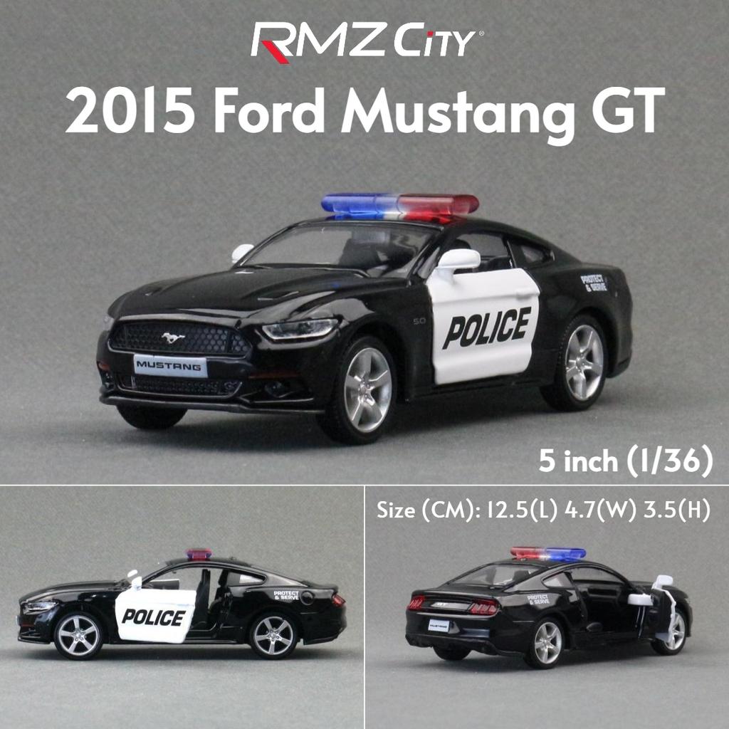 fsbn3 1/36 Ford Bronco Mustang GT F-150 Toy Car Model For Children RMZ CiTY Diecast Metal Miniature Pull Back Collection Gift Kid Boys