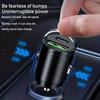 Компактное автомобильное зарядное устройство 200 Вт, USB-адаптер быстрой зарядки, двухпортовое мини-зарядное устройство для телефона