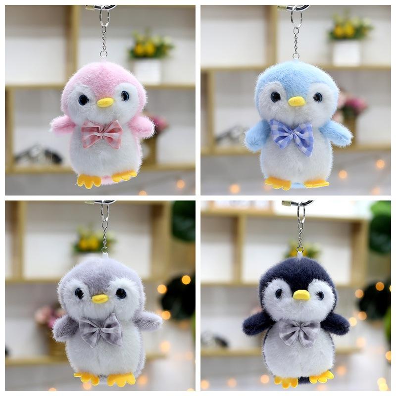 Милый маленький пингвин кулон плюшевая игрушка кукла мультфильм сумка подвесной брелок тряпичная кукла кукла