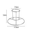 Thickened Steel Wire Chicken Grill Stand Stainless Steel BBQ Roasting Holder  Turkey