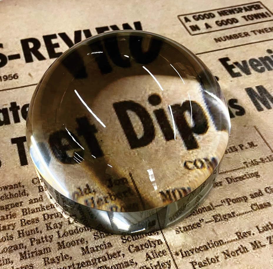 Meigan Увеличительное полукруглое 6x пресс-папье 78мм оптическое акриловое куполообразное настольное увеличительное стекло, купол, увеличение, увеличитель,