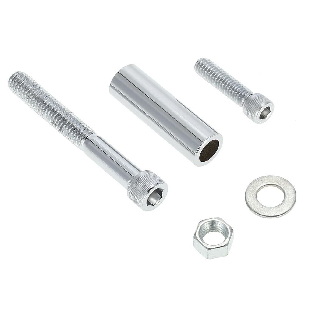 Хромированный кронштейн генератора SBC с низким расположением SWP SB Замена для Chevy 350 с коротким водяным насосом