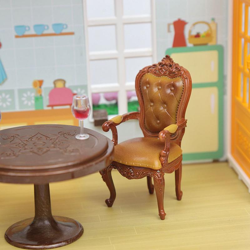 Кукольные миниатюры Мебель Стулья Винтажные аксессуары Игрушечная мебель Орнамент