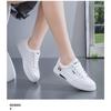 Весенние новые белые туфли для женщин корейской версии универсальные студенческие туфли на плоской подошве женская повседневная спортивная обувь