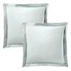 Parure de draps 4 pièces "Premium" pour lit 140 x 190 cm Menthe
