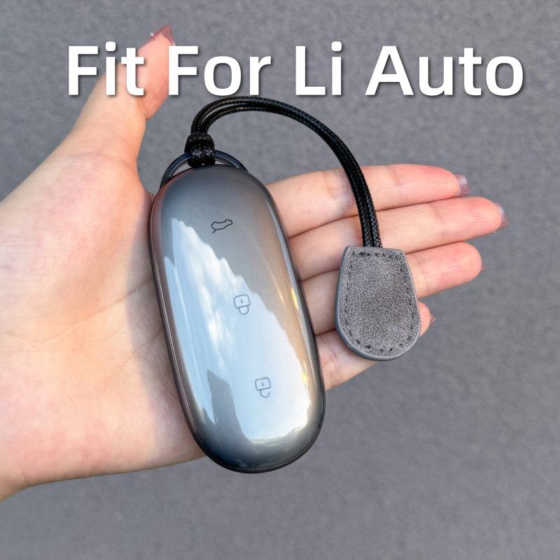Подходит для Li Auto L6 L7 L8 L9 Mega One Автомобильный Специальный Прозрачный Чехол для Брелока Защитный Чехол с Брелоком Авто