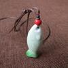 Chinese Style Porcelain Necklace Delicate Boho Ethnic Necklace Gifts Personalized Whistle  Friend