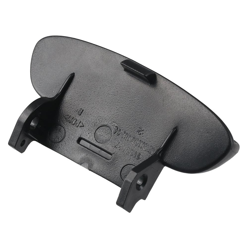 1pc 79x42mm(3.11x1.65in) Armrest Cover Black Lid Lock Fit for Honda Civic 2006-2011