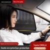 Солнцезащитный козырек для Toyota Corolla: Магнитная сетка с защитой от УФ и жары для боковых окон