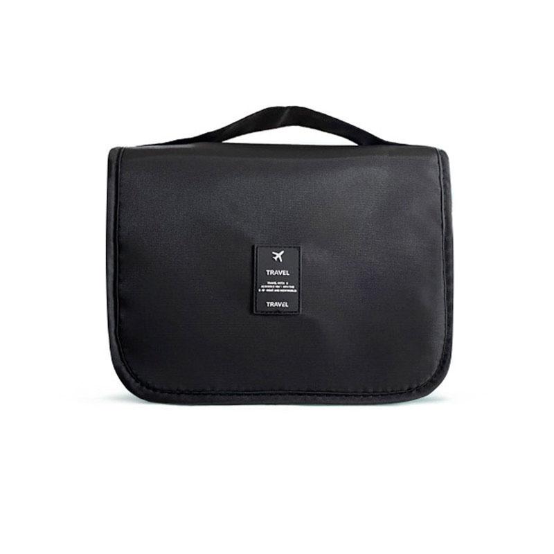 Дорожная косметичка, вместительная косметичка для хранения туалетных принадлежностей, органайзер для косметики, водонепроницаемая косметичка для ванной, косметичка с крючком для переноски