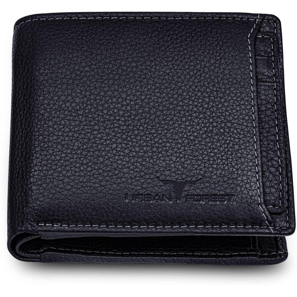 NEW Men Genuine Leather Wallet - Regular Size (7 Card Slots)