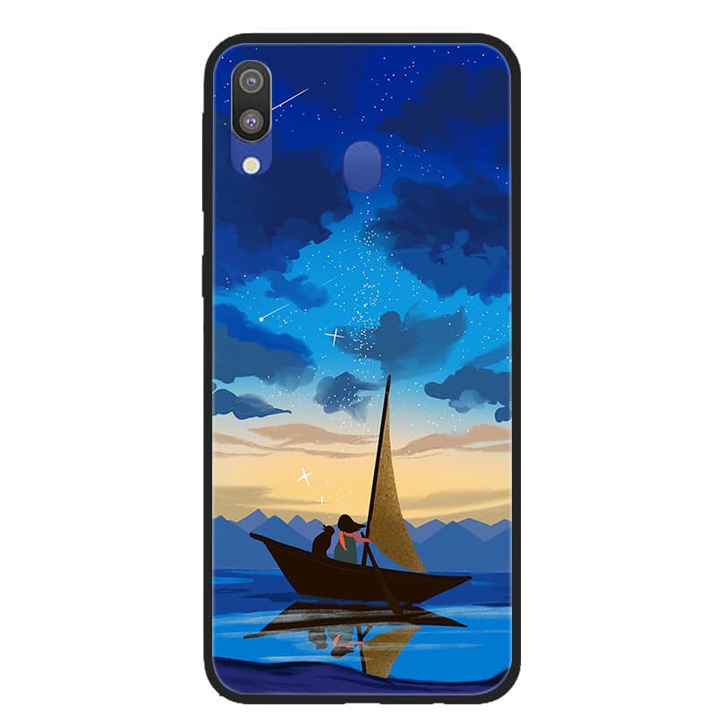 Чехол для Samsung Galaxy M20 M30 M30S Мягкий силиконовый чехол из ТПУ для Samsung A40S M21 M30s M 30S M20 M30 Модные узоры Матовый чехол