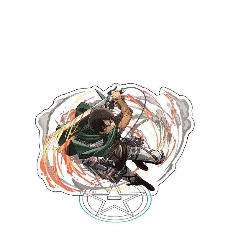 15cm Anime Attack On Titan Acrylic Stand Action Figure Toy Cartoon Figures Desktop Home Decoration