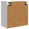Wall Mounted Cabinet High Gloss White 59 x 31 x 60 cm Particleboard