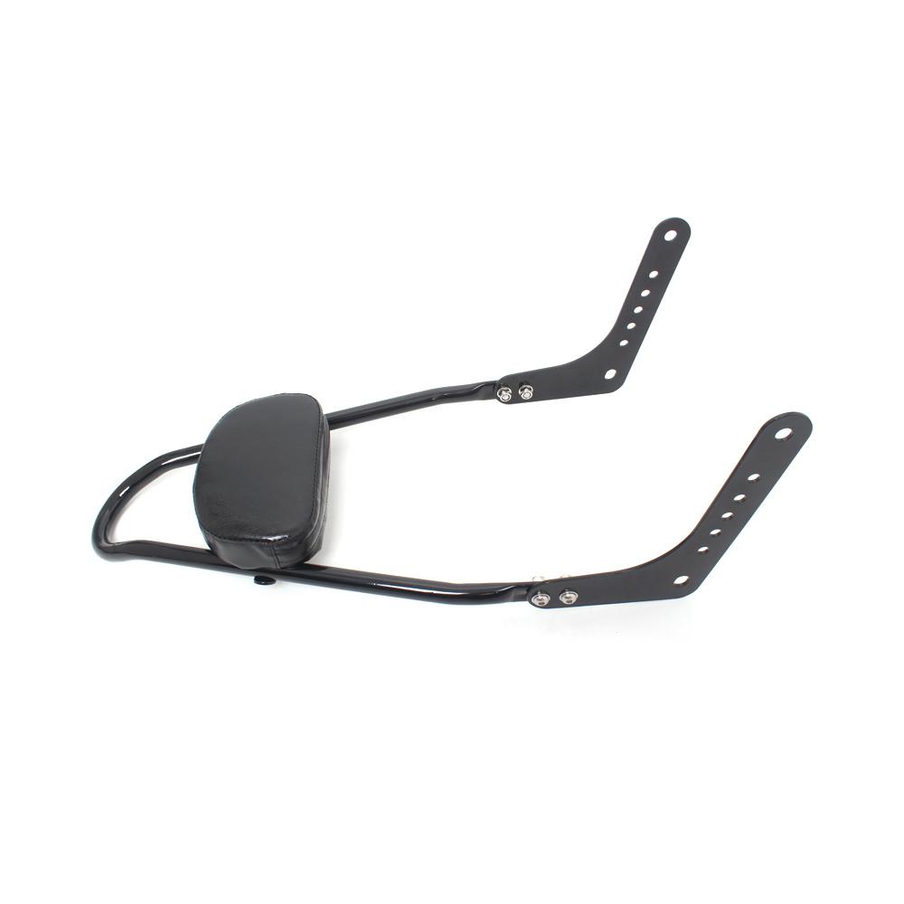 Motorcycle Detachable Rear Backrest Pad Sissy Bar Cushion For Harley Softail Low Rider Deluxe Heritage Slim Standard Street Bob