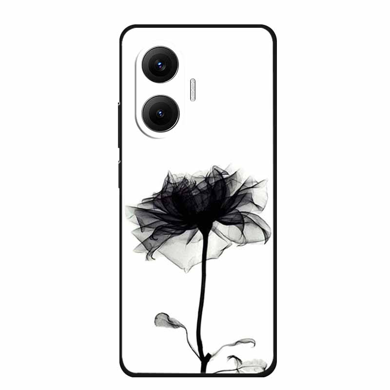 Phone Case For Redmi Turbo 4 Pro 5G Back Cover Case Black Silicone Soft Funda Para For Xiaomi Redmi Turbo 4 Pro Case Coque Shell