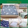 Cot Mattress Toppers Breathable Cotton Durable Resistant Fabric Students