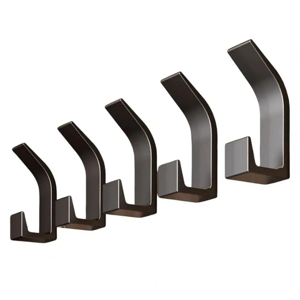 5 шт./компл. настенные крючки для полотенец для одежды без сверления, органайзеры для душа, пластиковая вешалка для хранения